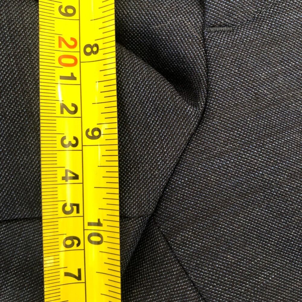 J. Crew Classic Fit Slim Navy Office Suit Trouser Pants 31x32 - Picture 8 of 12